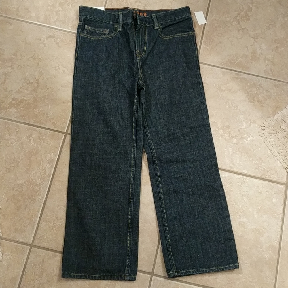 Dark denim husky boy jeans
